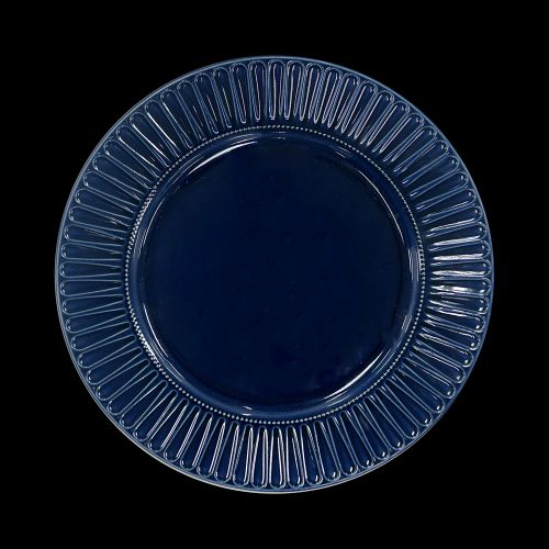 10.5" Navy Blue Plate - Item #66555