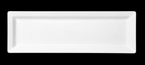 20.75" x 7.25" Heavy-Duty Rectangular Plate – 100% Melamine Item #66670