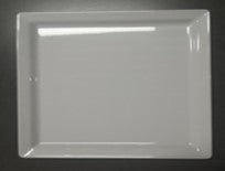 12.75" x 10.45" Heavy-Duty Rectangular Plate – 100% Melamine Item #66671