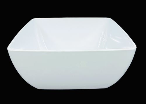 12" x 12" x 5.5" Square Melamine Bowl Item #66674
