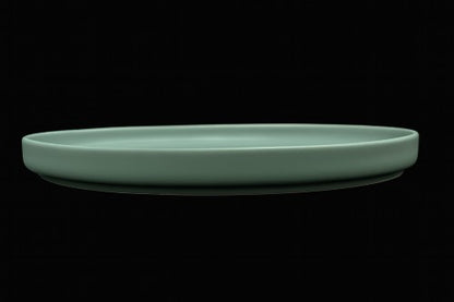 9" Green Matte Dinner Plate - Item #66715-1