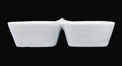 7.5" Two-Section Dish - Item #66813