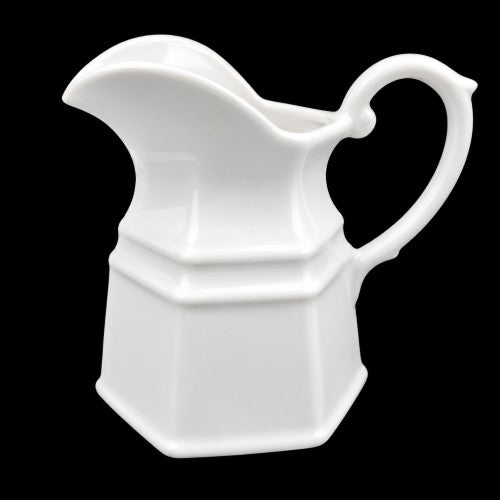 6.75 oz. White Ceramic Creamer Item #66851