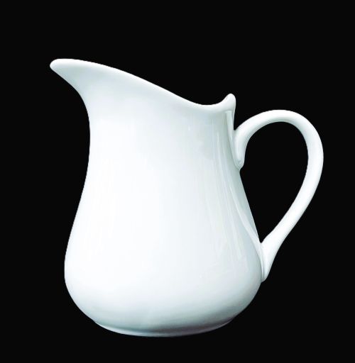 14 oz. Creamer – White Porcelain  Item #67050