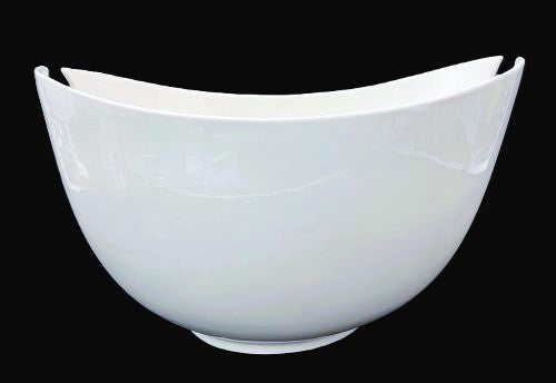 11.4" X 7" X 6.5" Oval Bowl - Item #67066