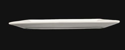 11.5 x 6.25" White Rectangular Plate - Item #67087