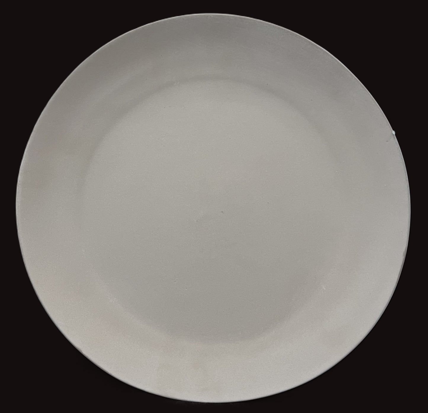 10.5" Grey Matted Plate - Item #67109