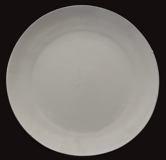 10.5" Grey Matted Plate - Item #67109