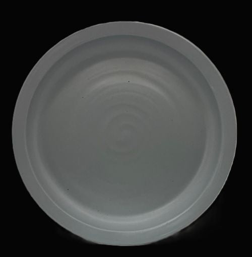 9" Grey Matte Plate - Item #67132