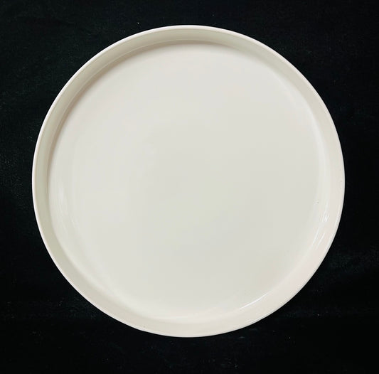 8.5" White With Rim Salad Plate - Item #67165