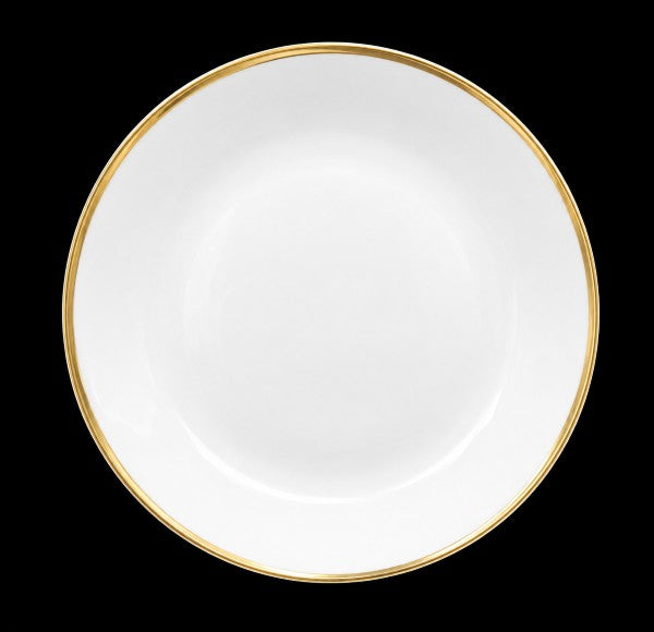 10.5" Coupe Plate Gold Rim - Item #67259