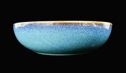 8" Indigo Blue Reactive Bowl - Item #67420