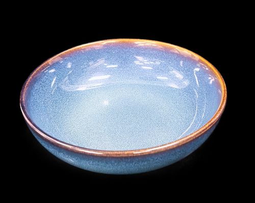 8" Indigo Blue Reactive Bowl - Item #67420