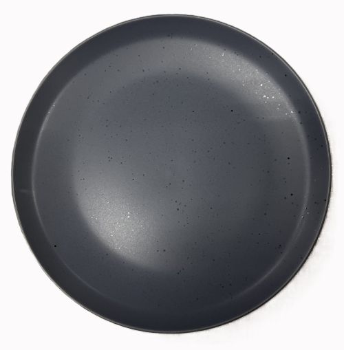 Matt Black Salad Plate 8" - Item #67452