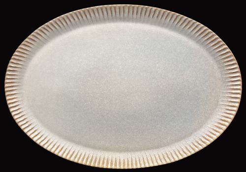 17 x 14" Oval Serving Plate - Item #67465