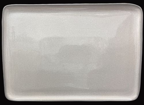 13.5" Grey Stone Pearl Rectangular Serving Platter - Item #67466