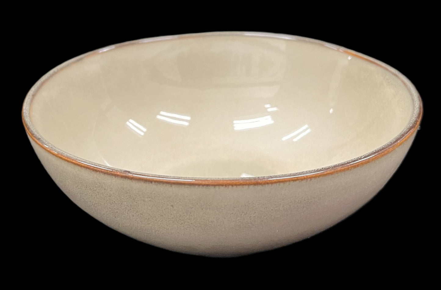 6"x 2.5" Beige Bowl - Item #67473