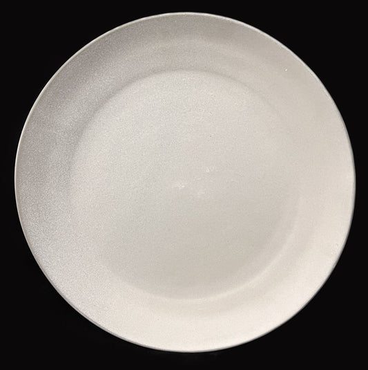 10.5" Grey Matte Plate - Item #67576