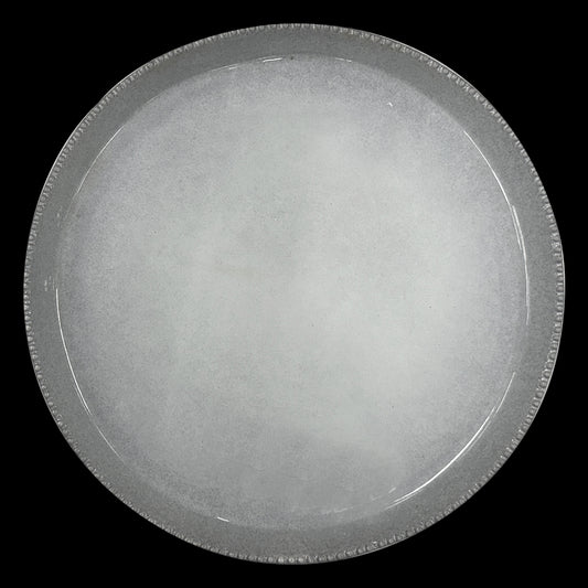 11 INCH LIGHT GREY DINNER PLATE - ITEM #67585