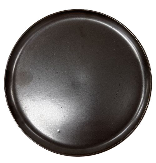 8" Black Matte Salad Plate - Item #67615