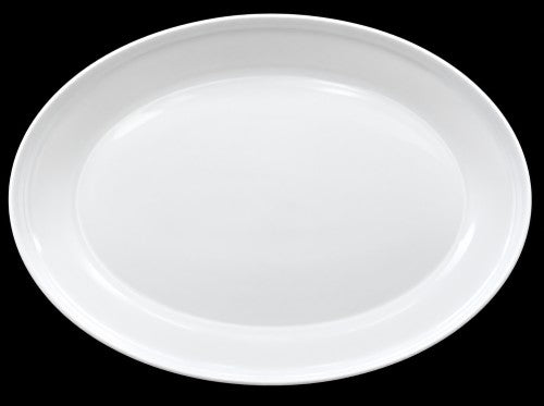 15" x 11" Beige Serving Platter - Item #67628