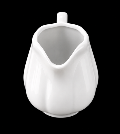 5.5" White Porcelain Creamer – Item #67680