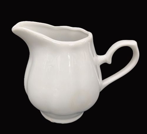 5.5" White Porcelain Creamer – Item #67680