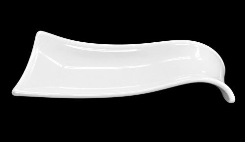 9" x 4.5" Rectangular Plate – White Item #67687-1 | 40 Pieces Per Case