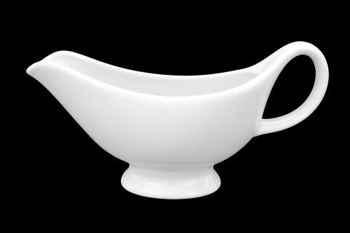 9" x 4" White Gravy Bowl Item #67689