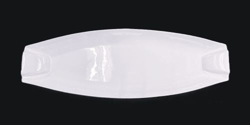 28 x 10" Off White Platter - Item #67721