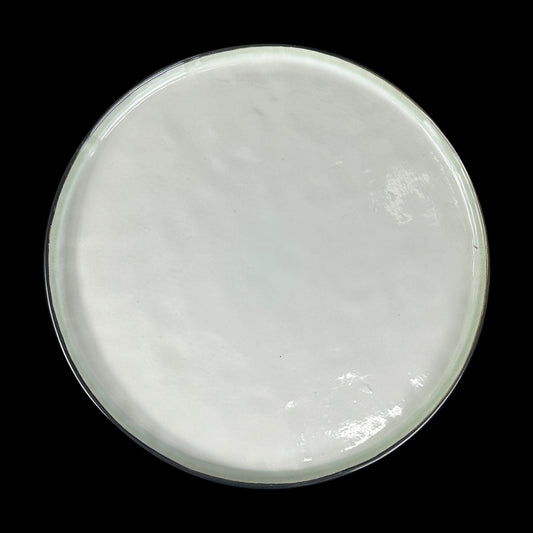 10.5" White Classic Rimmed Plate - Item #67735