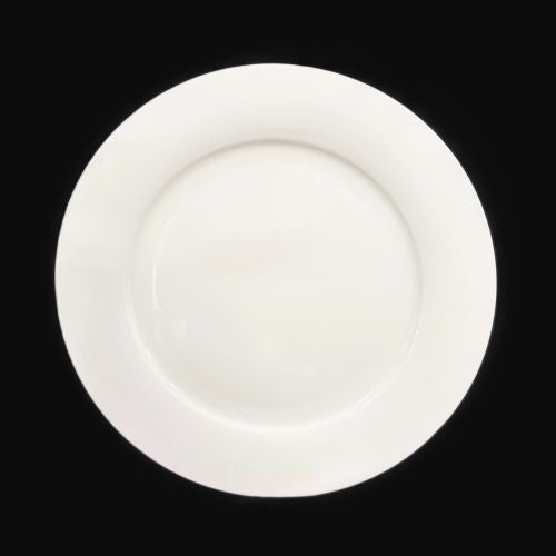 10.2" Bone Wide-Rim Dinner Plate – Item #67866-2