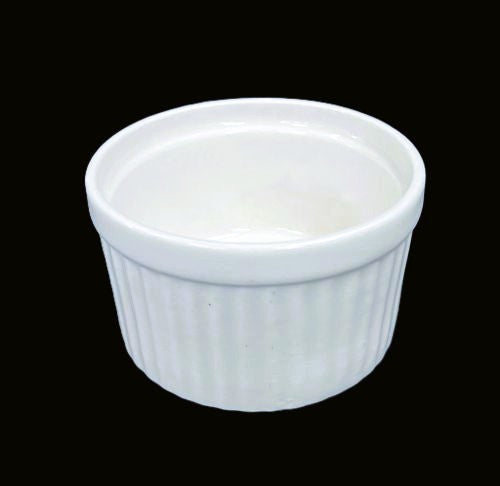 3 oz Off-White Porcelain Ramekin Item #67872