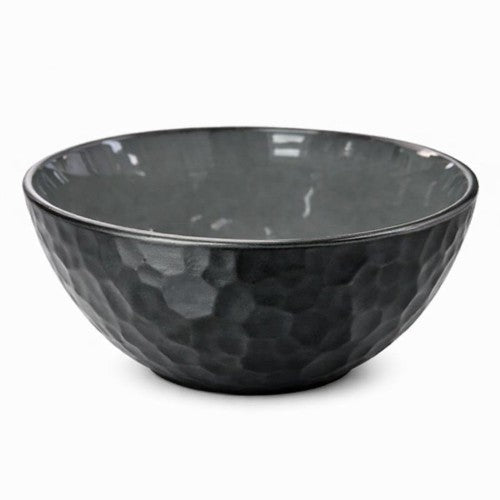 4" Grey Hammered Bowl – 8 oz - Item #68190-2