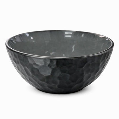 4" Grey Hammered Bowl – 8 oz - Item #68190-2