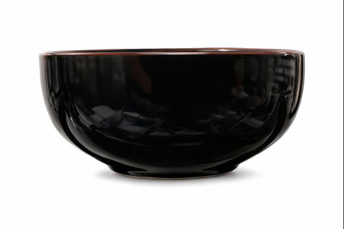 3.5 INCH INDIGO BLUE BROWN BOWL 4oz. Item #67889