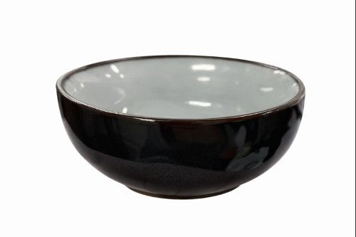 3.5 INCH INDIGO BLUE BROWN BOWL 4oz. Item #67889