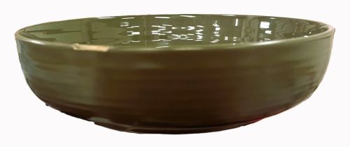 9 INCH OLIVE GREEN BOWL Item #67953