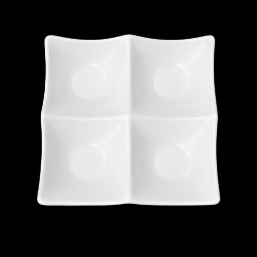 7.75" x 7.75" Four-Sectional Plate - Item #67982