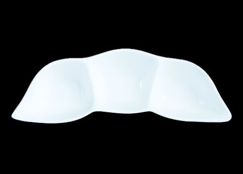 10.25" x 3.5" Three-Sectional Platter - Item #67984