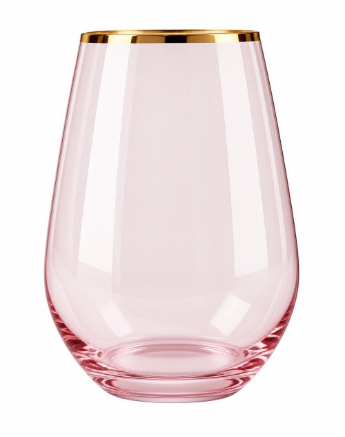18.5 oz. Pink Water & Wine Glass Tumbler Item #68008