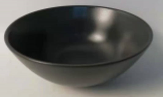 6.25" Matte Black Bowl – Item #68012
