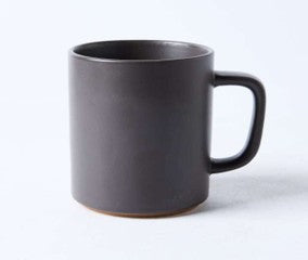 16 oz. Matte Charcoal Mug with Flat Handle – Item #680191