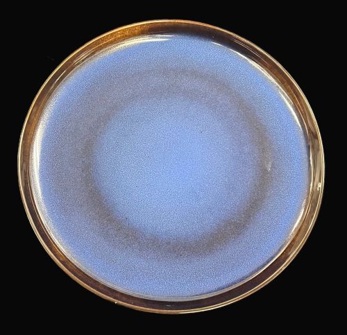 10.5" Blue Opaline Dinner Plate - Item #68091