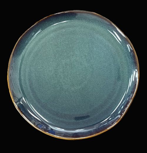 10.5" Gilded Tide Dinner Plate - Item #68099-1