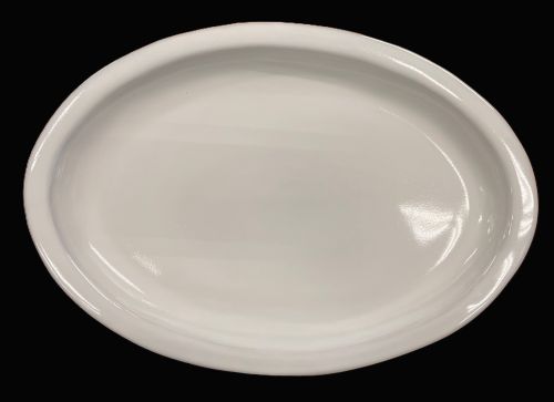 14x9.5" Off White Rectangular Platter - Item #68102