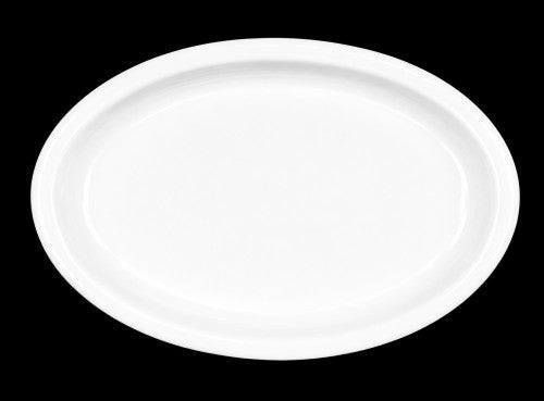 14x9.5" Off White Rectangular Platter - Item #68102