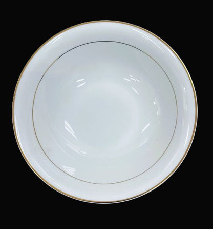 8" Salad Bowl Gold Line - Item #68130