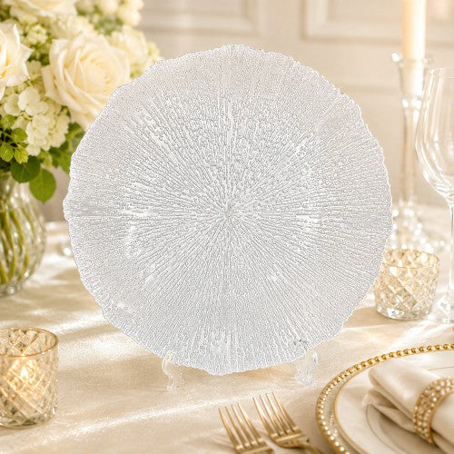13" Chanterelle Pearl White Charger Plate - Item #68232