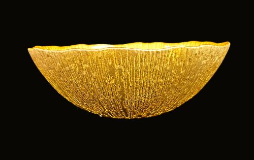 6.25" Chanterelle Gold Bowl - Item #68238